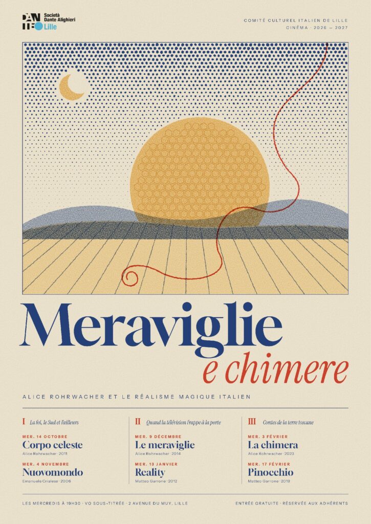 Affiche du cycle Meraviglie e chimere – Alice Rohrwacher et le réalisme magique italien
